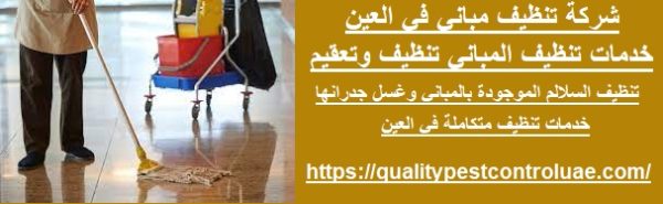 شركة تنظيف مباني في العين