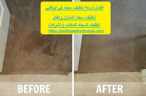 أفضل شركة تنظيف سجاد في أبوظبي